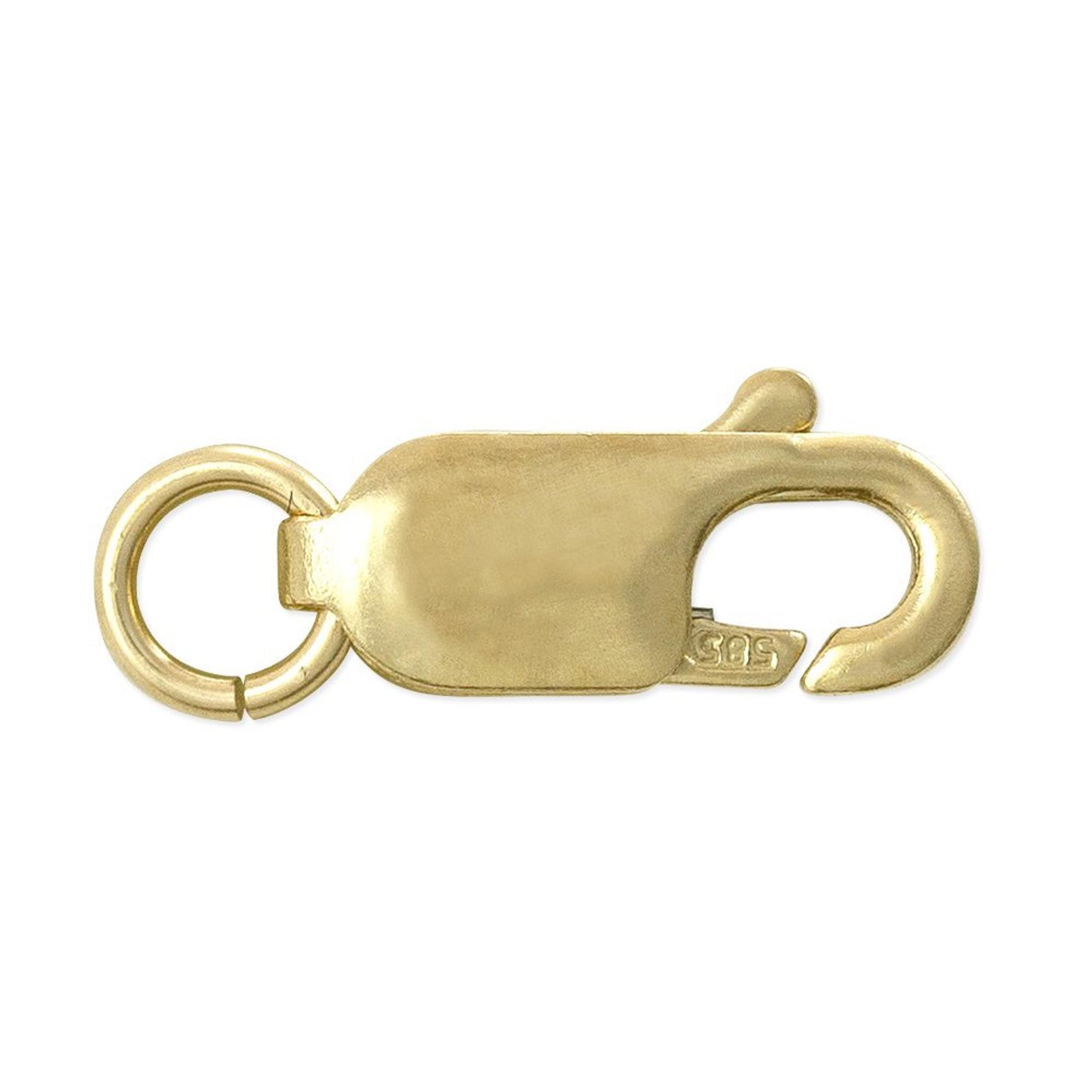 yellow gold lobster clasp