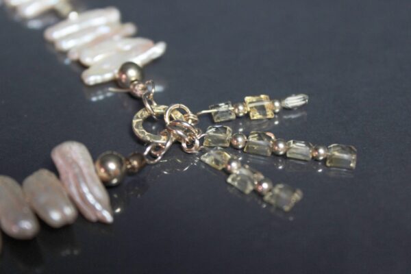 pearl citrine necklace 5