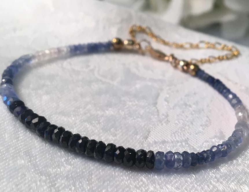 sapphire bracelet